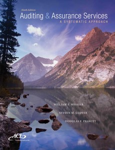 Auditing & Assurance Services A Systematic Approach 9th Edition by William Messier Jr