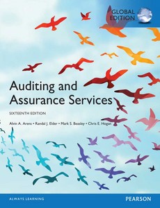 Auditing and Assurance Services Global Edition 16th Edition by Alvin A. Arens