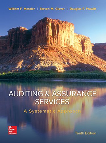 Auditing & Assurance Services: A Systematic Approach (10th edition)