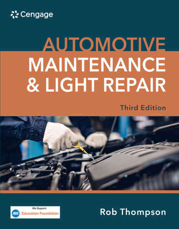 Automotive Maintenance & Light Repair 3rd Edition