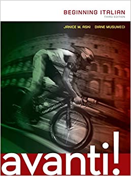 AVANTI: BEGINNING ITALIAN