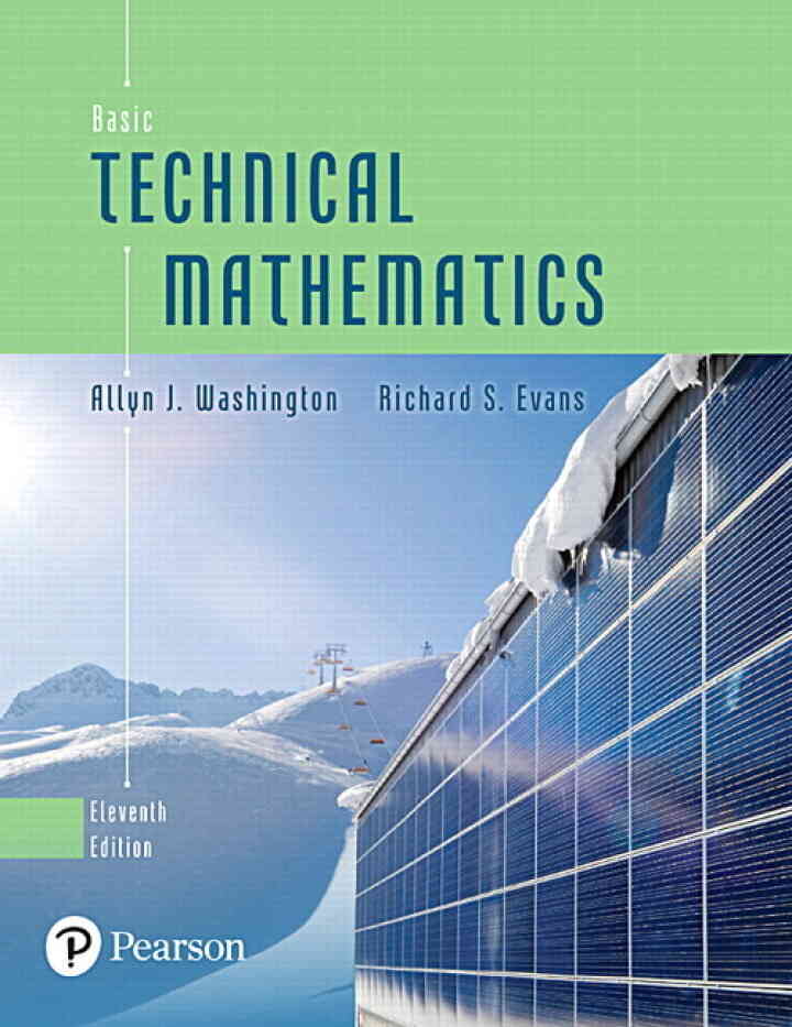 Basic Technical Mathematics, 11th Edition