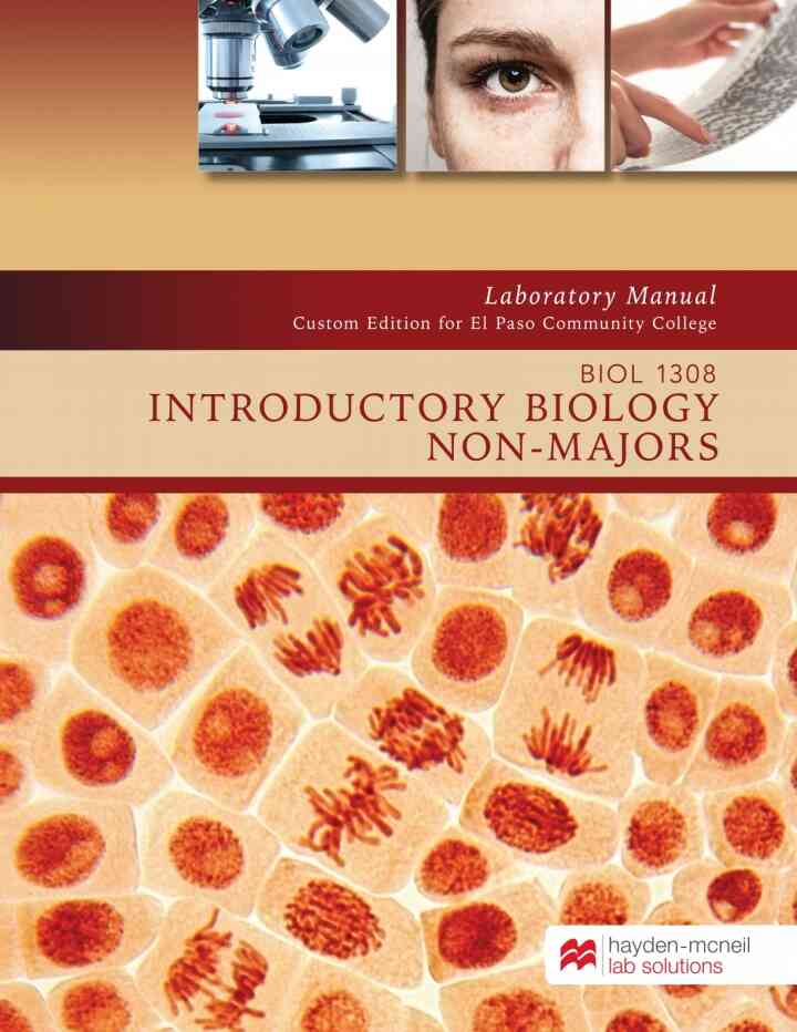 BIOL 1308: Introductory Biology Non-Majors - El Paso Community College