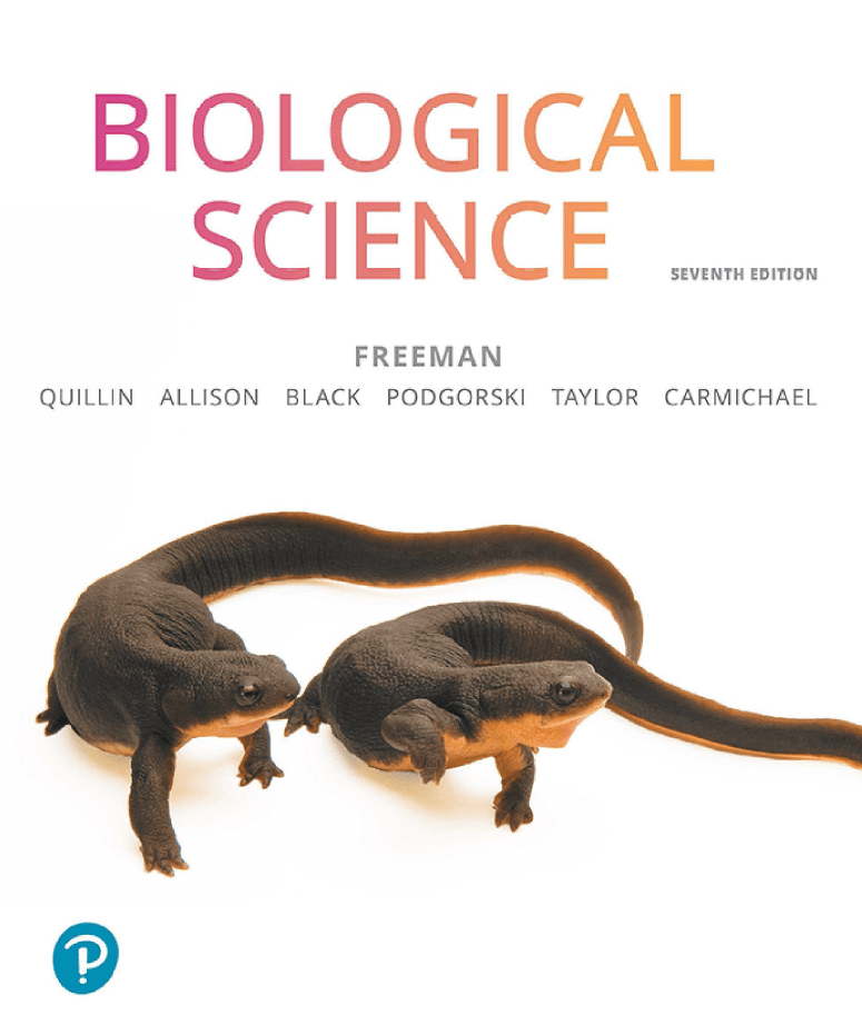Biological Science 7th Edition by Scott Freeman