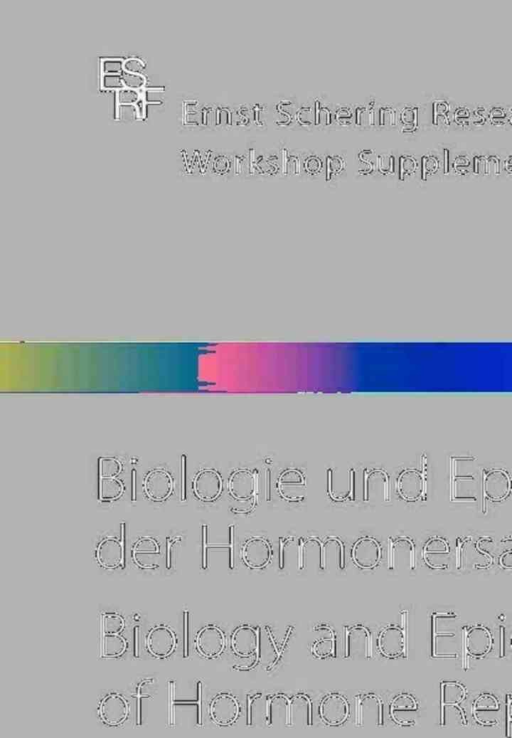 Biologie und Epidemiologie der Hormonersatztherapie - Biology and Epidemiology of Hormone Replacement Therapy: Diskussionen zur Postmenopausalen Gesundheit - Discussions on Post-Menopausal Health