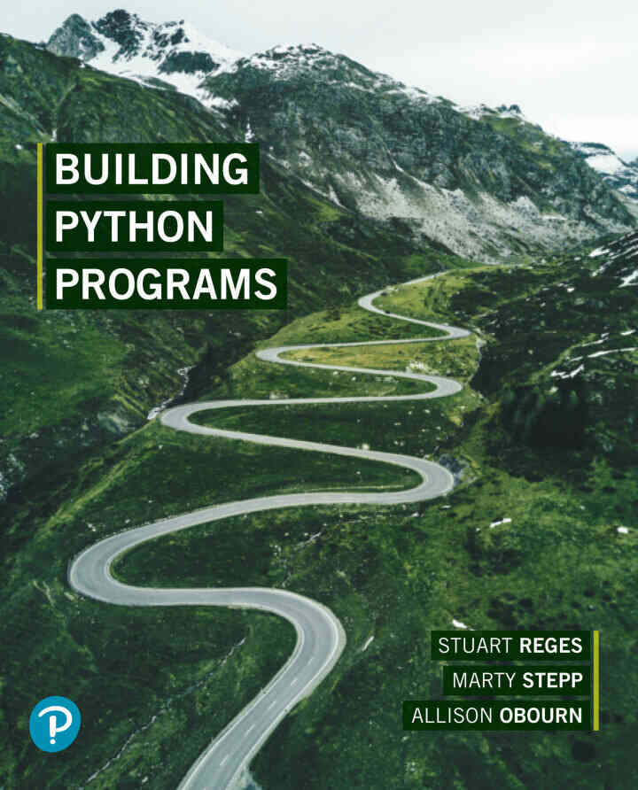 Building Python Programs, 1st Edition