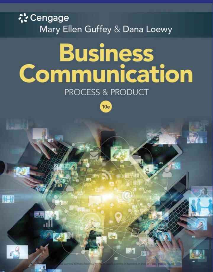 Business Communication: Process & Product 10th Edition