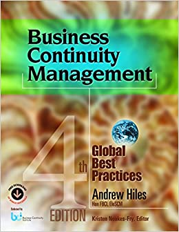 Business Continuity Management: Global Best Practices