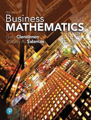 Business Mathematics 14Th Edition