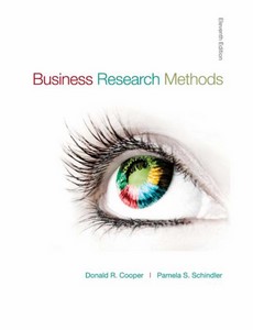 Business Research Methods 11th Edition by Cooper, Donald