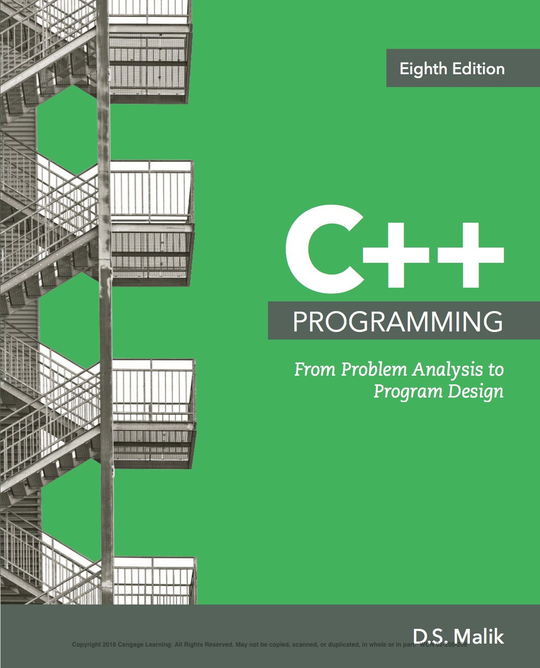 C++ Programming: From Problem Analysis to Program Design, 8th Edition