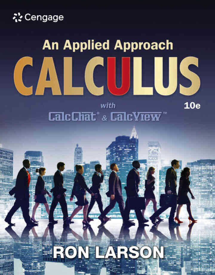 Calculus: An Applied Approach 10th Edition