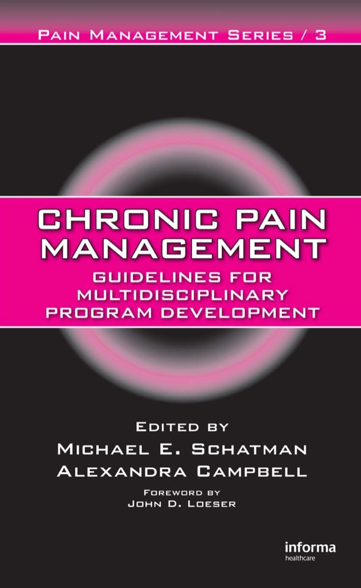 Chronic Pain Management 1st Edition: for Multidisciplinary Program Development