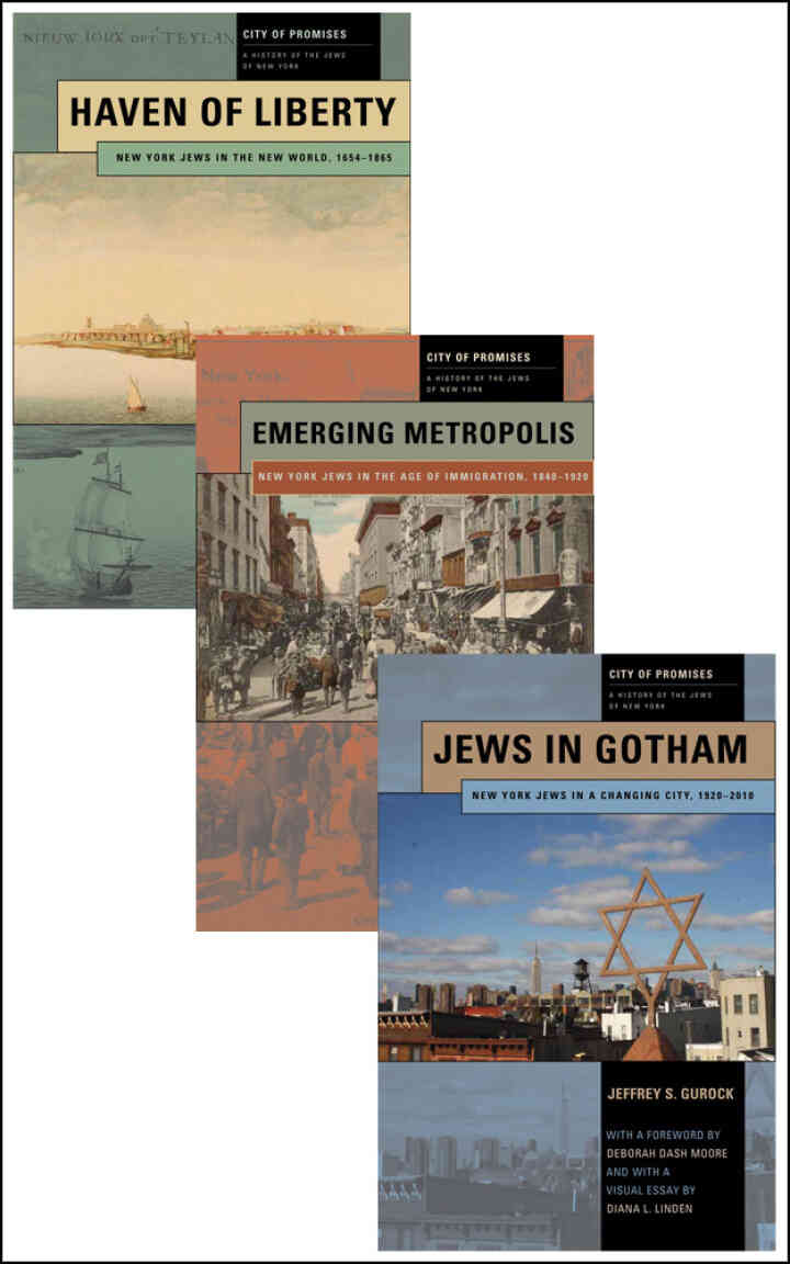 City of Promises: A History of the Jews of New York, 3-volume box set