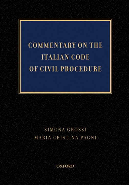 Commentary on the Italian Code of Civil Procedure