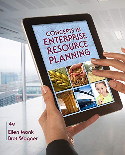 Concepts in Enterprise Resource Planning (4th edition) ? TestBank