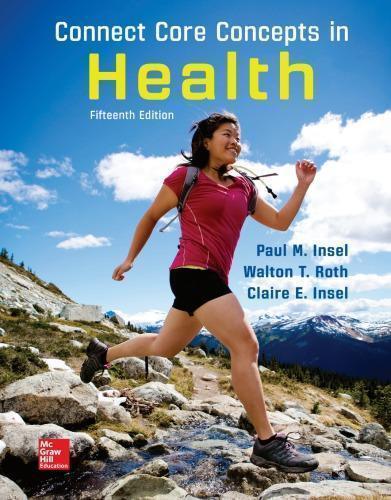 Connect Core Concepts In Health 15Th Edition