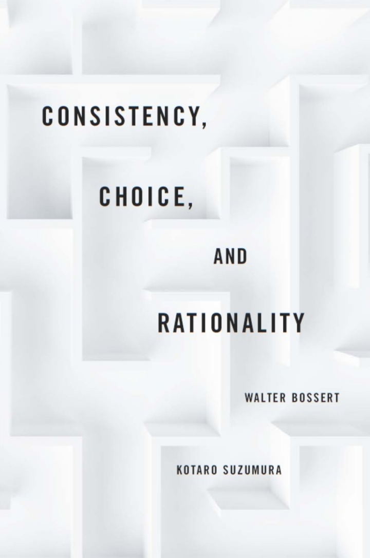 Consistency Choice and Rationality