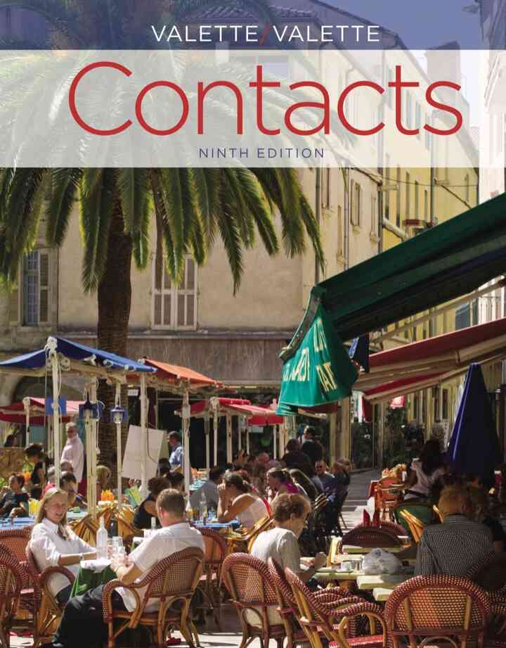 Contacts: Langue et culture fran?aises 9th Edition