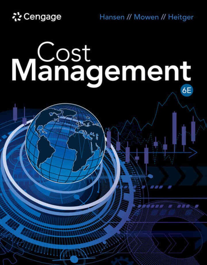 Cost Management, 6th Edition