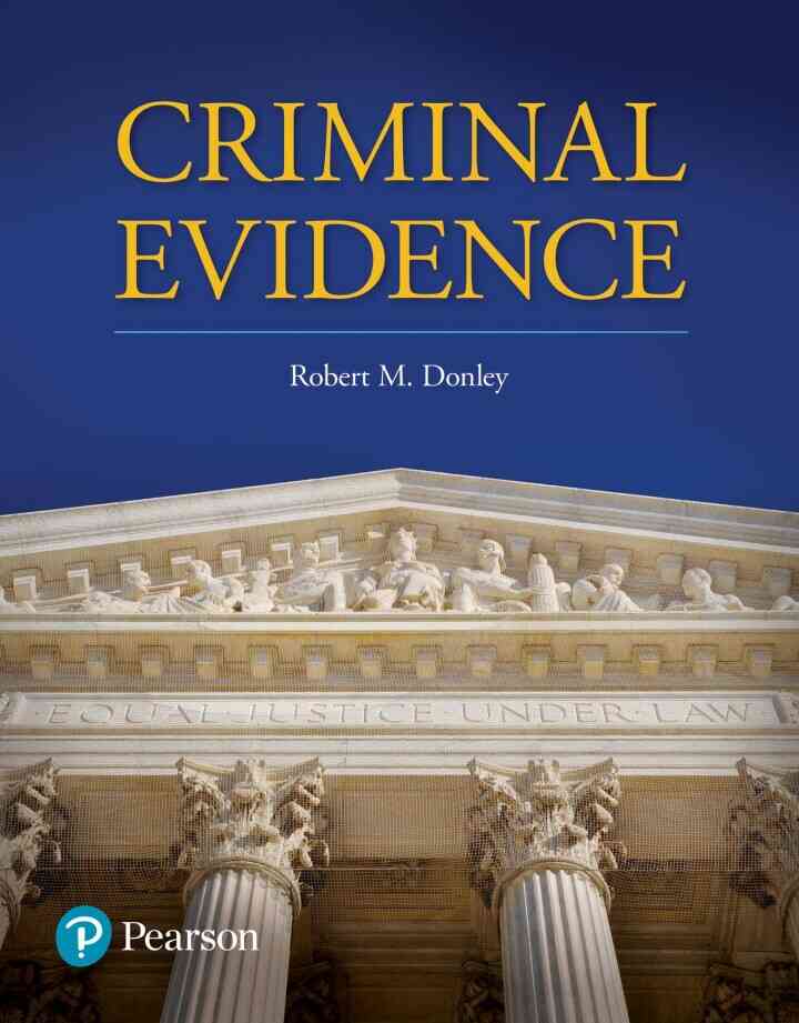 Criminal Evidence, 1st Edition