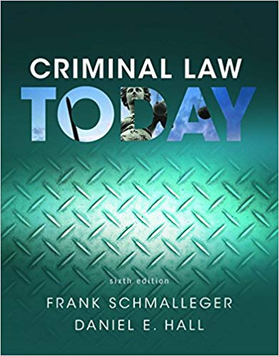 Criminal Law Today 6th Edition