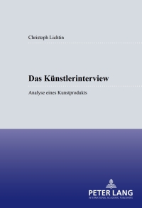 Das K�nstlerinterview: Analyse eines Kunstprodukts