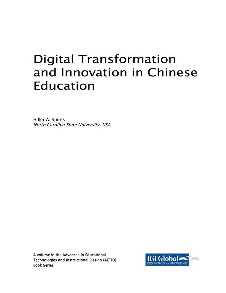 Digital Transformation and Innovation in Chinese Education