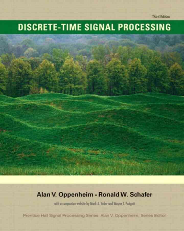 Discrete-Time Signal Processing, 3rd Edition
