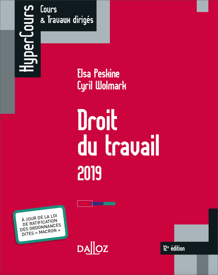 Droit du travail 2019