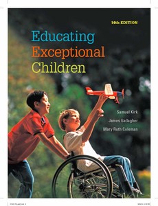 Educating Exceptional Children 14th Edition by Samuel Kirk