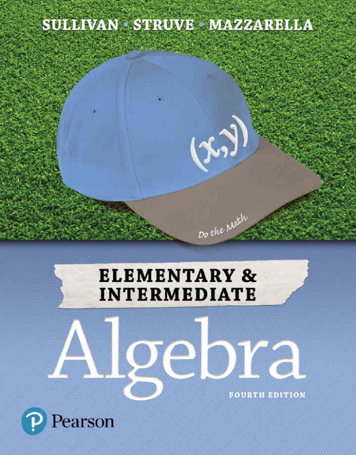 Elementary & Intermediate Algebra, 4th Edition