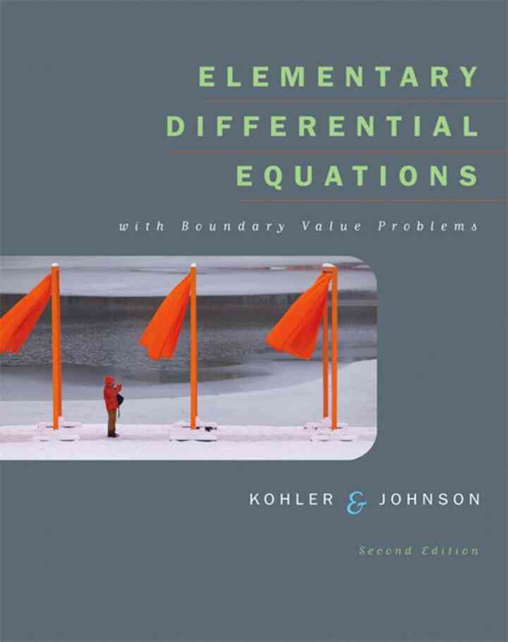 Elementary Differential Equations with Boundary Value Problems, 2nd Edition
