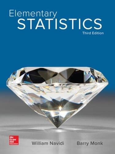Elementary Statistics (3rd Edition) ? William Navidi