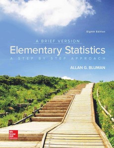 Elementary Statistics A Brief Version 8th Edition by Allan Bluman