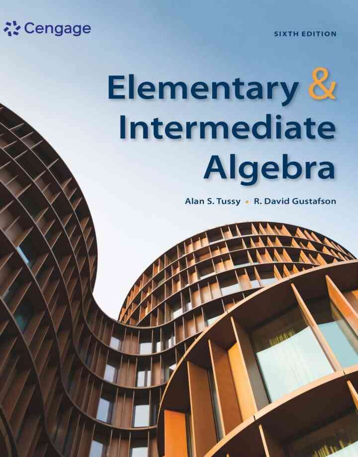 Elementry & Intermediate Algebra 6th Edition
