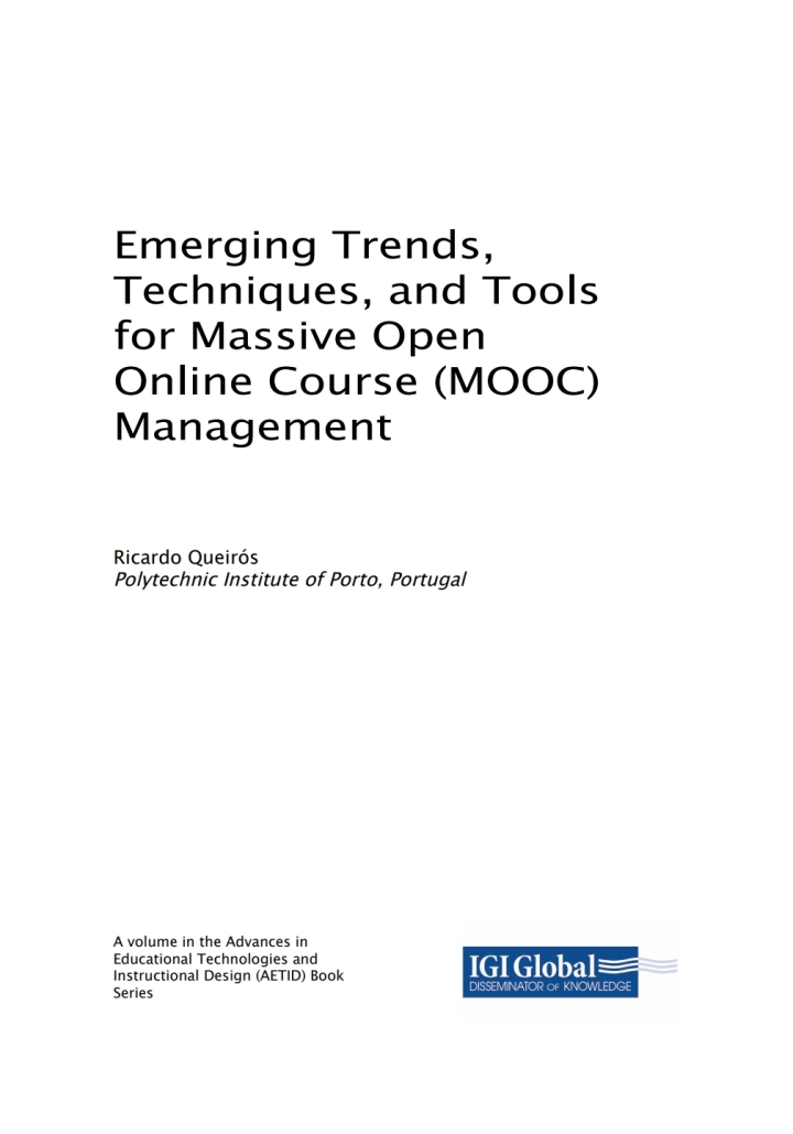 Emerging Trends, Techniques, and Tools for Massive Open Online Course (MOOC) Management