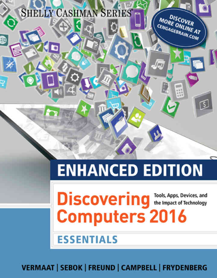 Enhanced Discovering Computers ?2017 Essentials 1st Edition