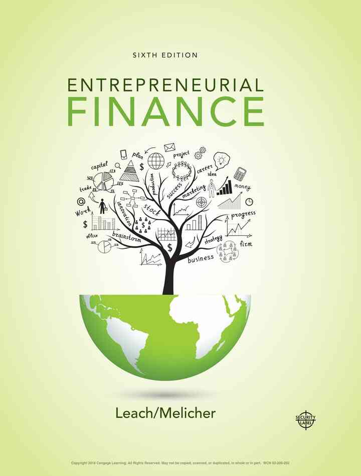 Entrepreneurial Finance 6th Edition