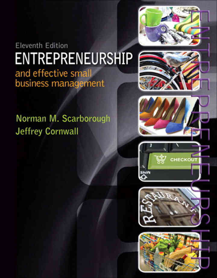 Entrepreneurship and Effective Small Business Management, 11th Edition
