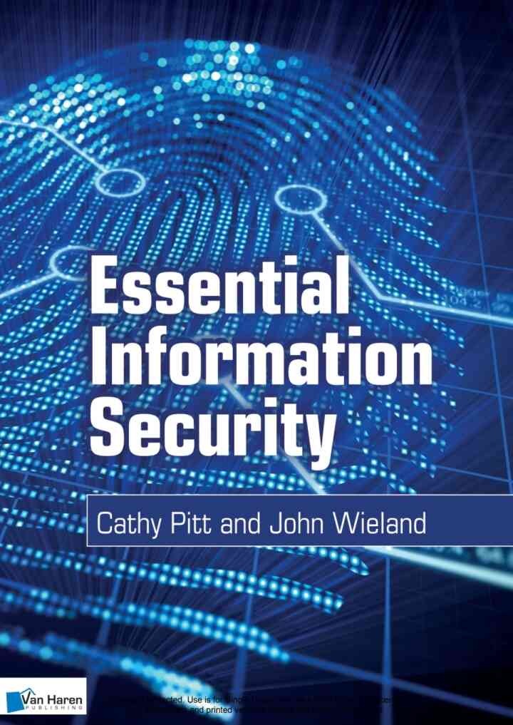 Essential Information Security, 1st Edition