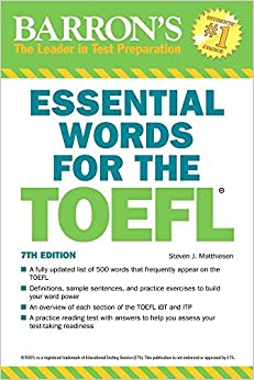 Essential Words for the TOEFL (Barron's Test Prep)