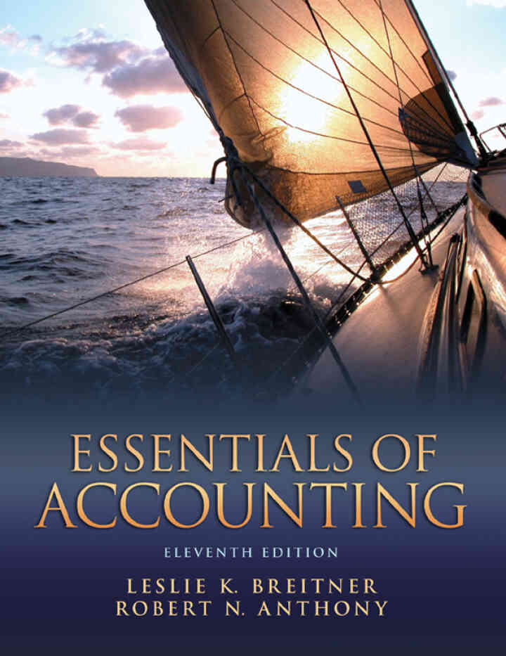 Essentials of Accounting, 11th Edition
