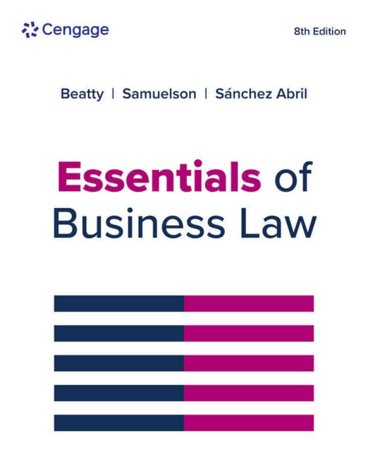 Essentials of Business Law, 8th Edition