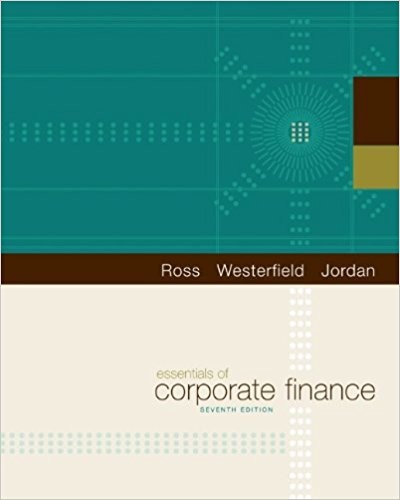 Essentials of Corporate Finance 7th Edition