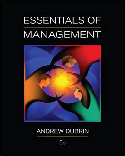Essentials of Management (9th Edition)