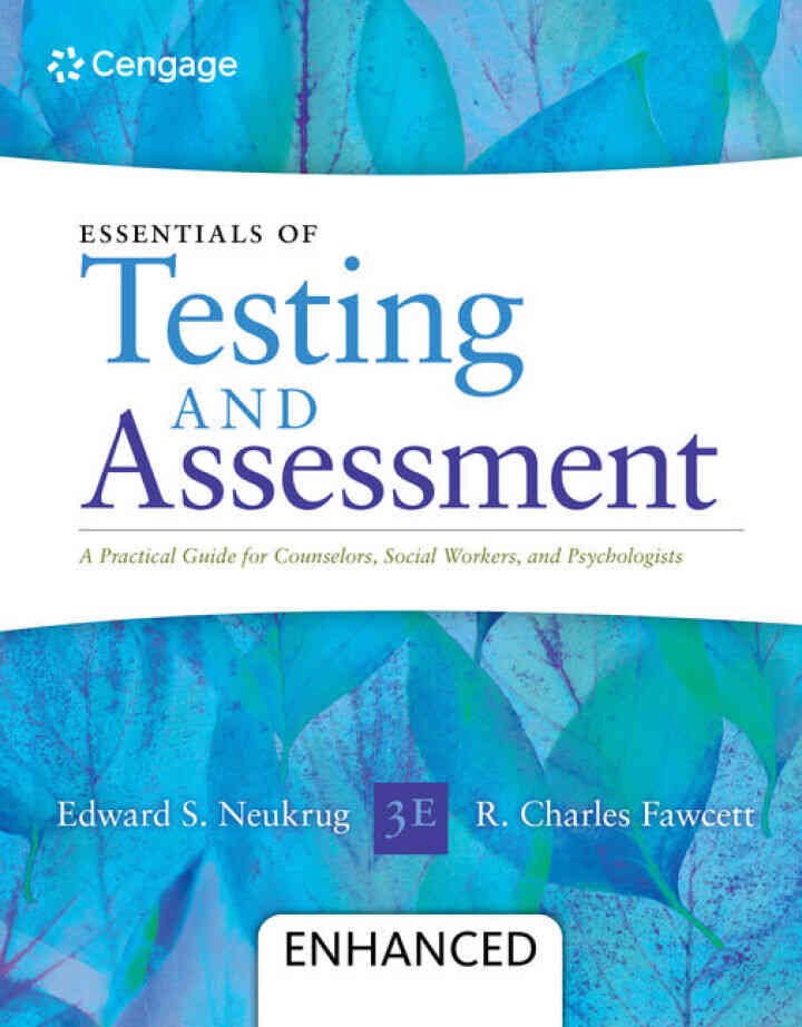 Essentials of Testing and Assessment: A Practical Guide for Counselors, Social Workers, and Psychologists, Enhanced, 3rd Edition