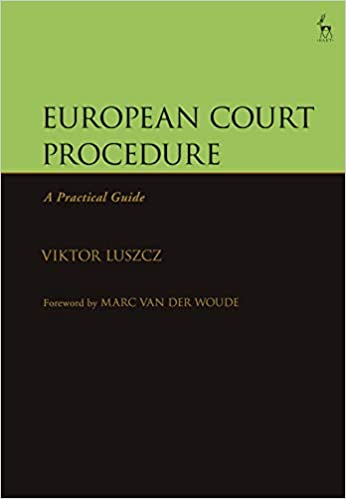 European Court Procedure : A Practical Guide