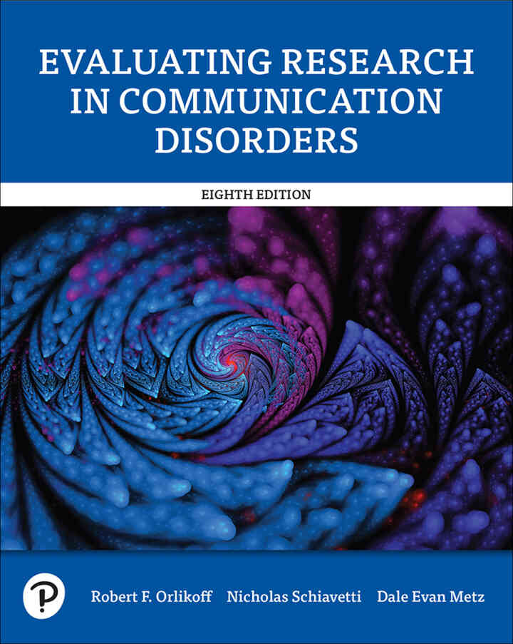 Evaluating Research in Communication Disorders, 8th Edition