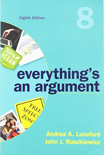 Everything�s an Argument Eighth-edition